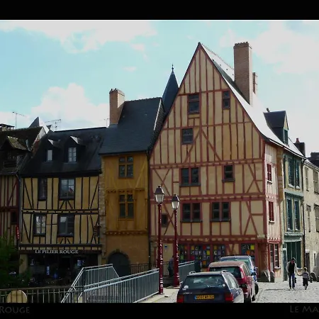 게스트하우스 Etage Dans Notre Mancelle 르망